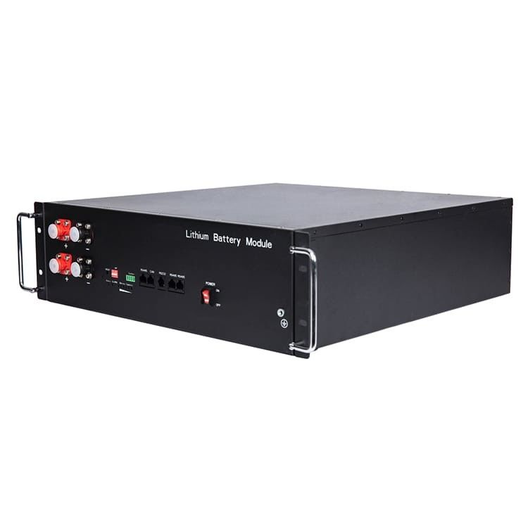 Basso Voltaggio 30kwh 50kwh Rackmount Lifepo4 Batteria al litio Selezione della riserva di energia