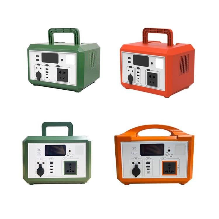 Batteria portatile Lifepo4 da 600w, generatore solare per viaggi in campeggio.