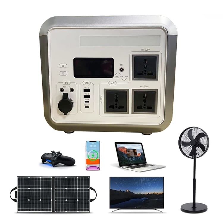 LiFePO4 Sistema di accumulo di energia solare, centrale elettrica da 1200w per campeggio all' aperto