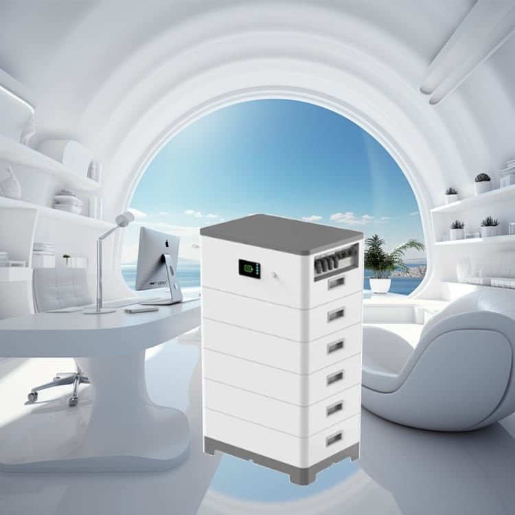 Sistema di accumulo di energia domestico a pavimento 48V 10,24kwh 200A Batteria al litio Lifepo4