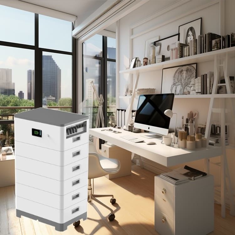 25.60kwh 48V sistema di accumulo di batterie residenziale 5 modulo per l' accumulo di energia domestica