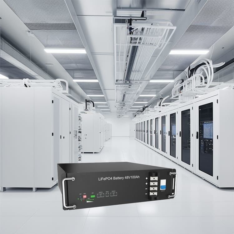 50 kWh sistema di accumulo di energia ad alta tensione Lifepo4 Rackmount per ambienti commerciali
