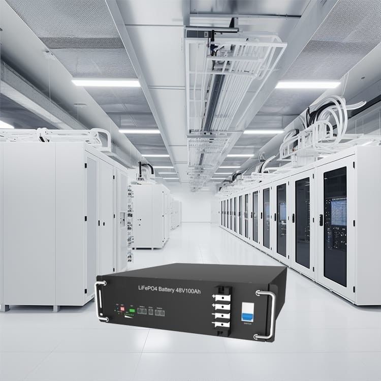 Batteria al litio nera, 51.2 V 100ah Batteria Lifepo4 per il sistema solare
