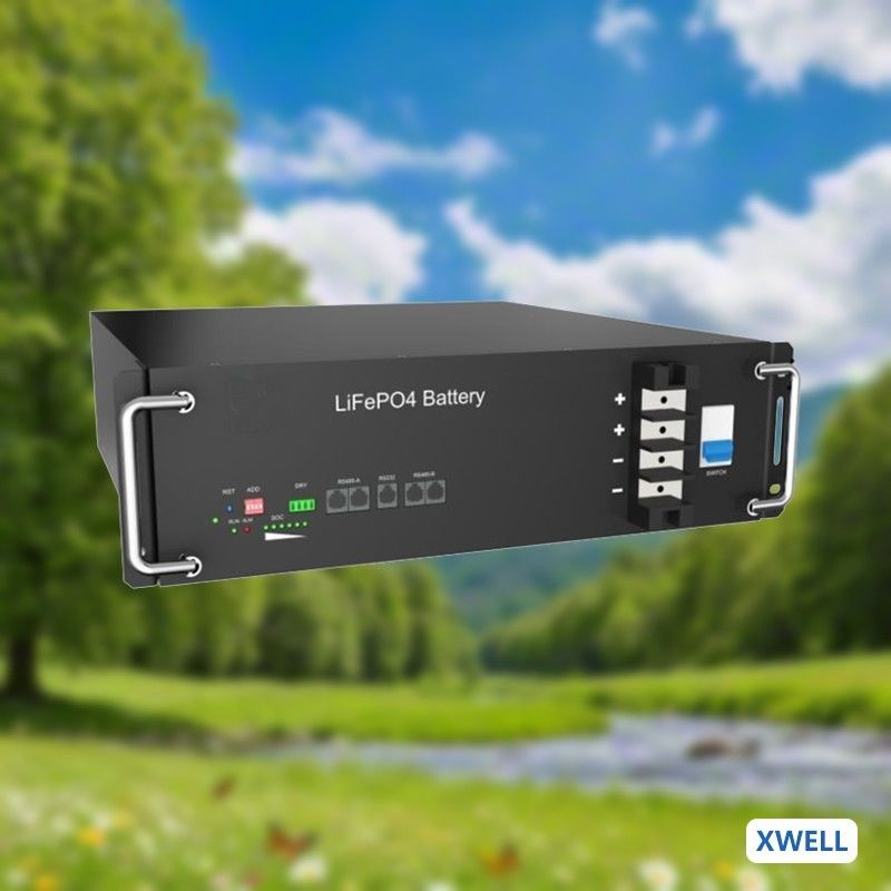 Rackmount a bassa tensione Lifepo4 Batteria al litio Riserva di potenza per 30kwh & 50kwh